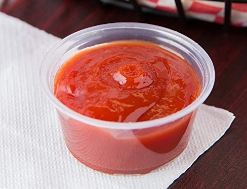 [200 Sets] 2 oz Souffle Cups with Lids – Leak-Proof, BPA-Free, Microwave & Freezer Safe Portion Cups – Disposable Plastic Containers for Jello Shots, Sauce, Dips, Snacks & Catering