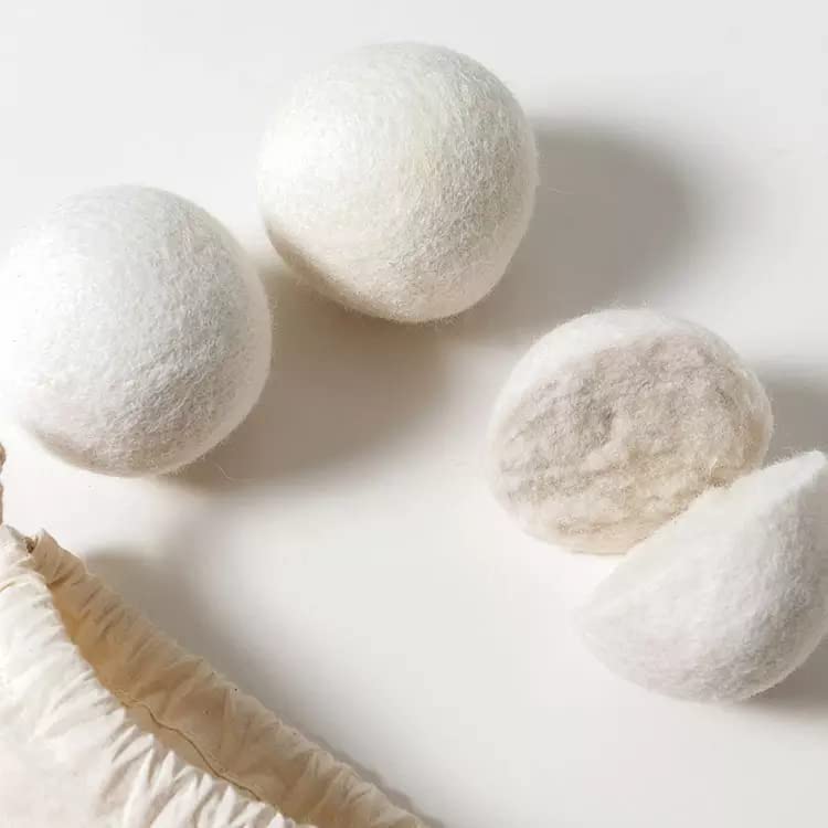 Smart Strips™ - Wool Dryer Ball - (6 Pack) - All Natural 100% New Zeland Wool