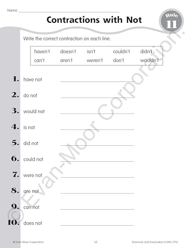 Grammar & Punctuation Grade 2