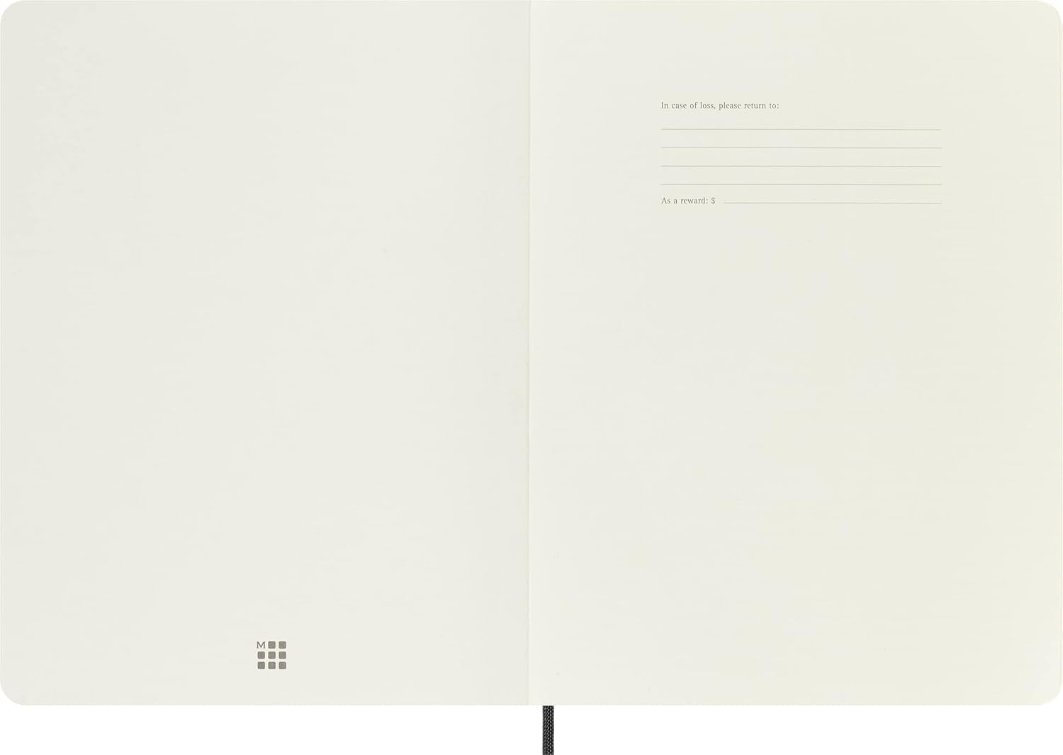 Moleskine Classic Notebook, Extra Large, Dotted, Black, Soft Cover (7.5 x 10)