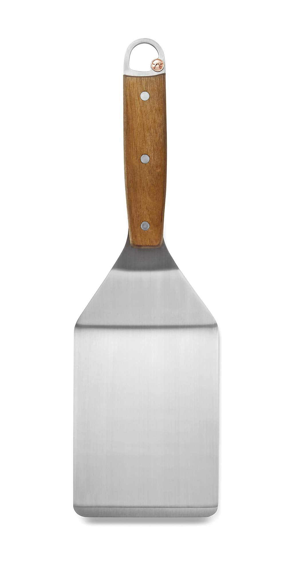 Outset Griddle Spatula, Heavy Duty Grill Spatula, Stainless Steel, 14"