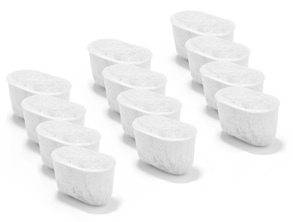12 Nispira Replacement Activated Charcoal Water Filters for Beautiful 14-Cup Programmable Drip Coffee Maker by Barrymore