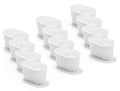 12 Nispira Replacement Activated Charcoal Water Filters for Beautiful 14-Cup Programmable Drip Coffee Maker by Barrymore