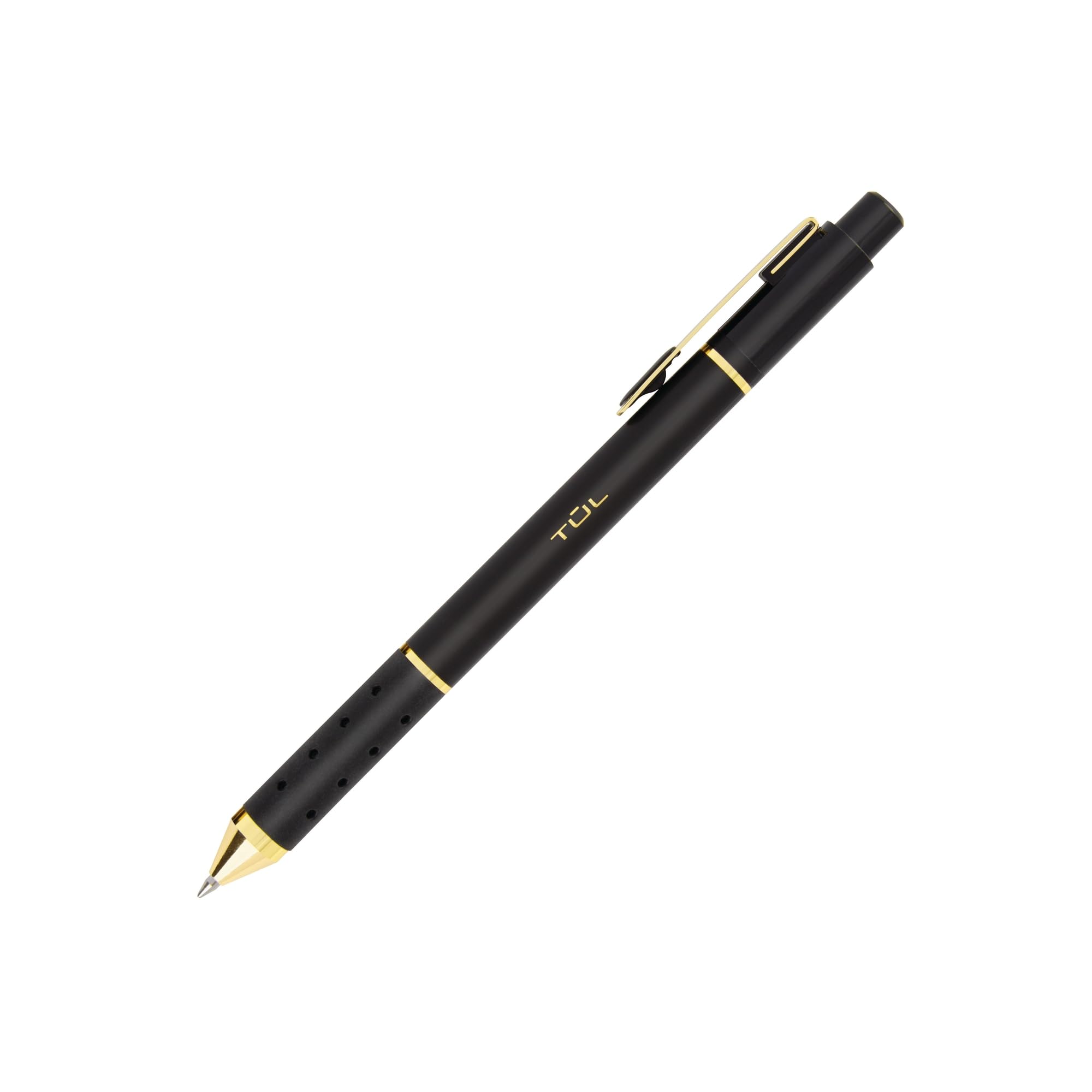TUL Element Limited Edition Retractable Ball Point Pens, Medium, 0.7 mm, Assorted Barrel Colors, Black Ink, Pack Of 4