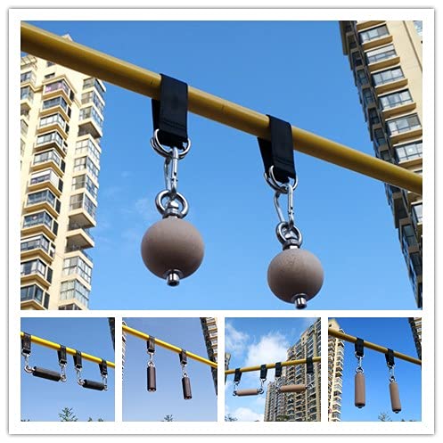Short Straps Tree Swing Strap Hanging Kit,Hammock Straps 2 Pcs 9.84inches with Heavy Duty Safety Lock Carabiner Hooks for Swing Hammocks Yoga Seat Sandbags Gym Equipment Pulley System