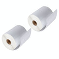 MFLABEL 4x6 Direct Thermal Labels - 2 Rolls of 250 (500 Labels Total) | 1" Core for Zebra ZP450, ZP500, ZP505, LP2844 | Permanent Adhesive, Smudge & Water-Resistant Shipping Labels