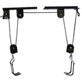 HOSKO Garage Bike Lift - Heavy Duty Ceiling Mountain Bicycle Hook Pulley Rack 100lbs Capacity