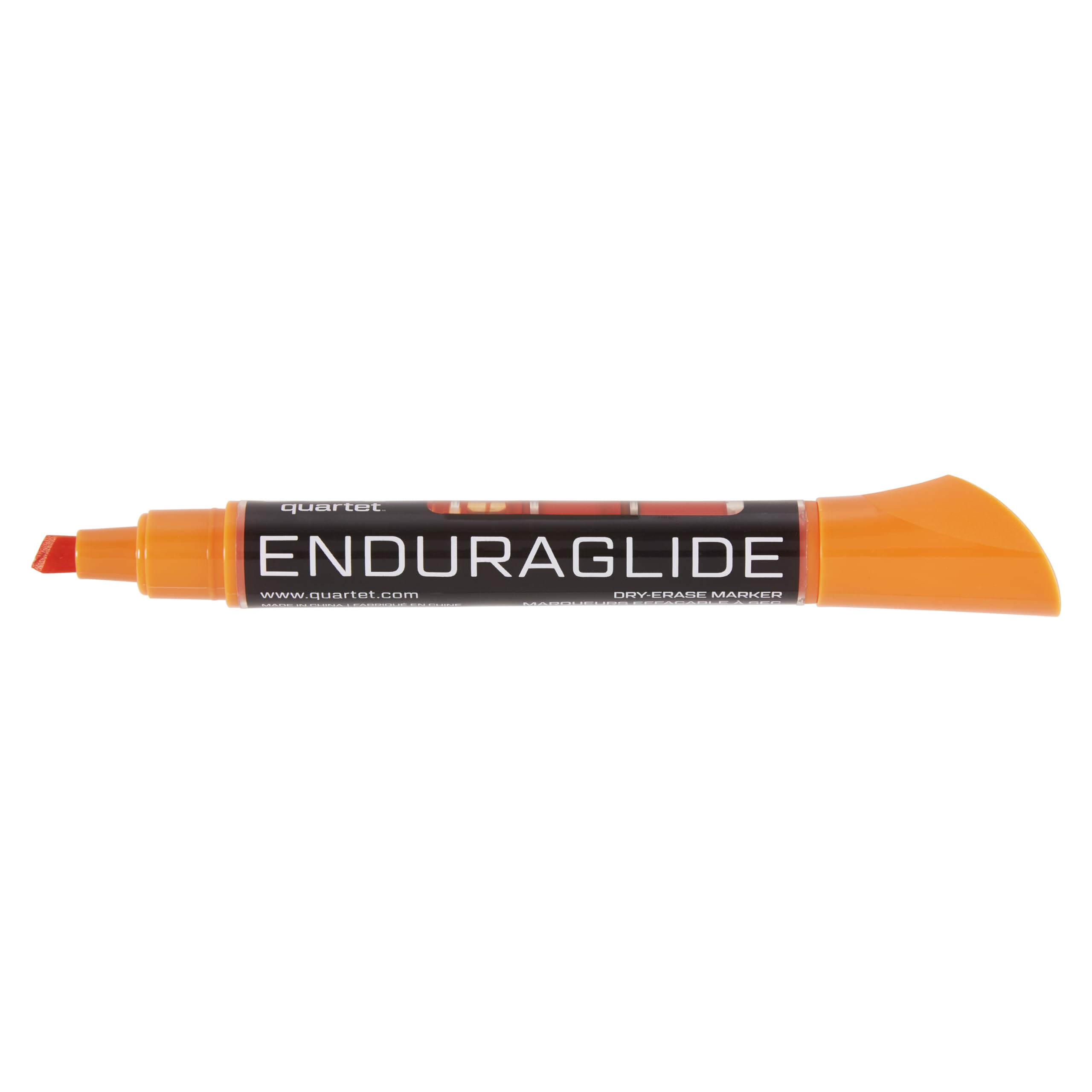 Quartet EnduraGlide Dry-Erase Markers, Chisel Tip, Bold Colour, Assorted Colours, 12-pack (6447459961)
