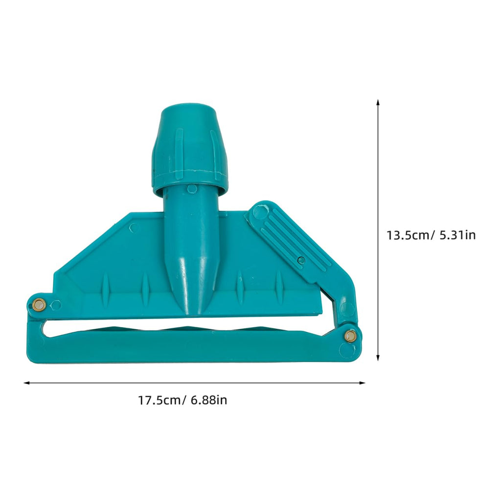FRCOLOR Mop Replacement Clamp 6.89X5.31X1.57 Inches Detachable Mop Head Clamp for Handle Accessories Stable Attachment Easy Cleaning