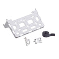 Leviton Plastic Universal Shelf Bracket for Structured Media Center, 49605-AUB, White