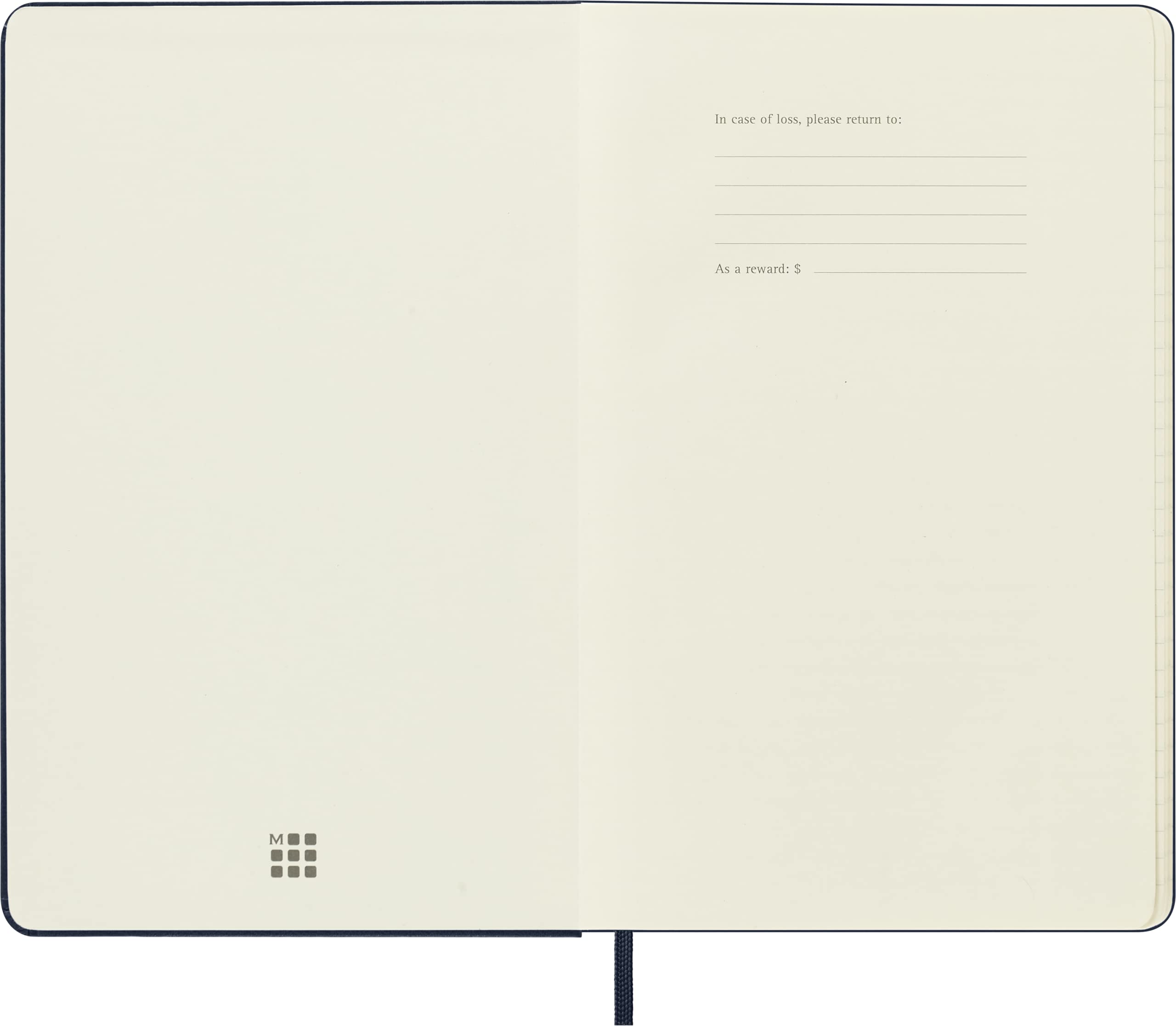 Moleskine Classic Notebook, Hard Cover, Large (5" x 8.25") Ruled/Lined, Sapphire Blue, 240 Pages