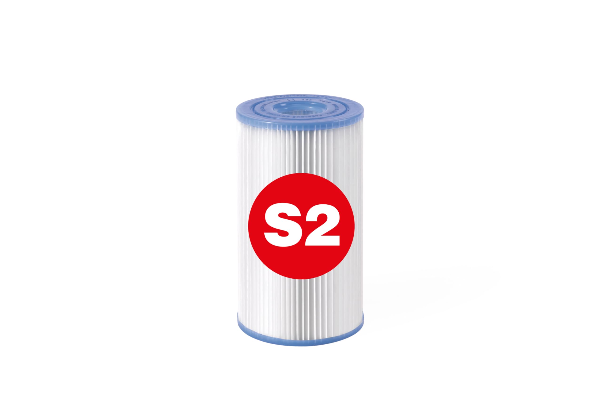 Intex 29012E PureSpa Type S2 Heavy Duty Easy Set Dacron Paper Hot Tub Spa Filter Replacement Cartridge for Various PureSpa Models, 2 Pack