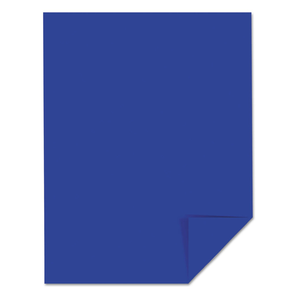 Neenah Astrobrights Color Cardstock, Letter 8.5 x 11 Inches, 65 lb. Cover, Blast-Off Blue, 250 Sheets (21911)