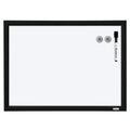 Quartet Magnetic Dry Erase Whiteboard - 23" x 17" Small White Board for Home Office, Classroom & Home School Supplies - Black Frame (3413844208)