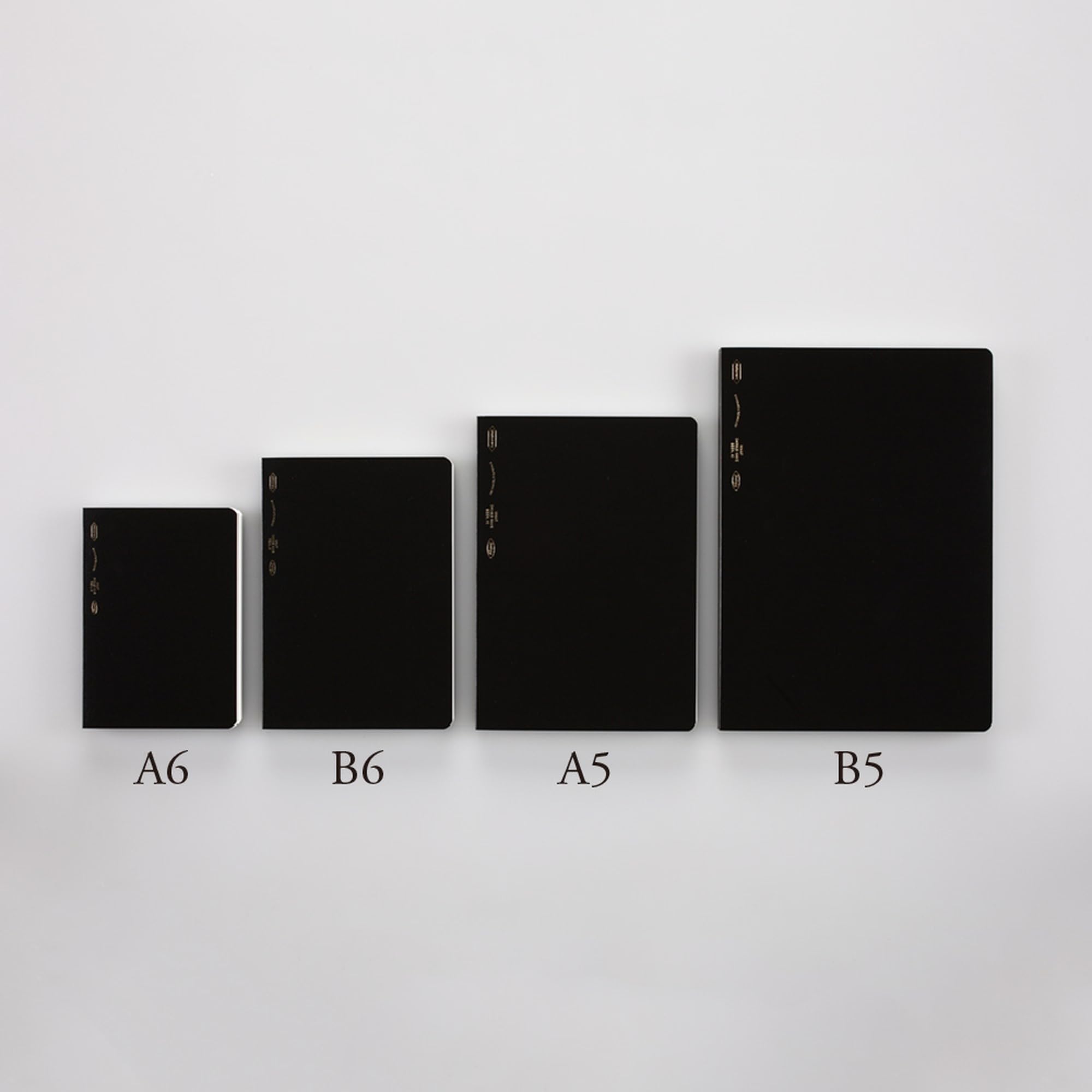 Nitoms S4103 STALOGY Notebook, A6, Squared, 365 Days Notebook, Black