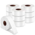 MarkDomain 30252 Compatible with DYMO 30252 1-1/8" x 3-1/2" (28 x 89 mm) Return Address Barcode Shipping Labels, Work with DYMO Label Writer 450, 450 Turbo, 4XL Label Printers, White, 10 Rolls of 350