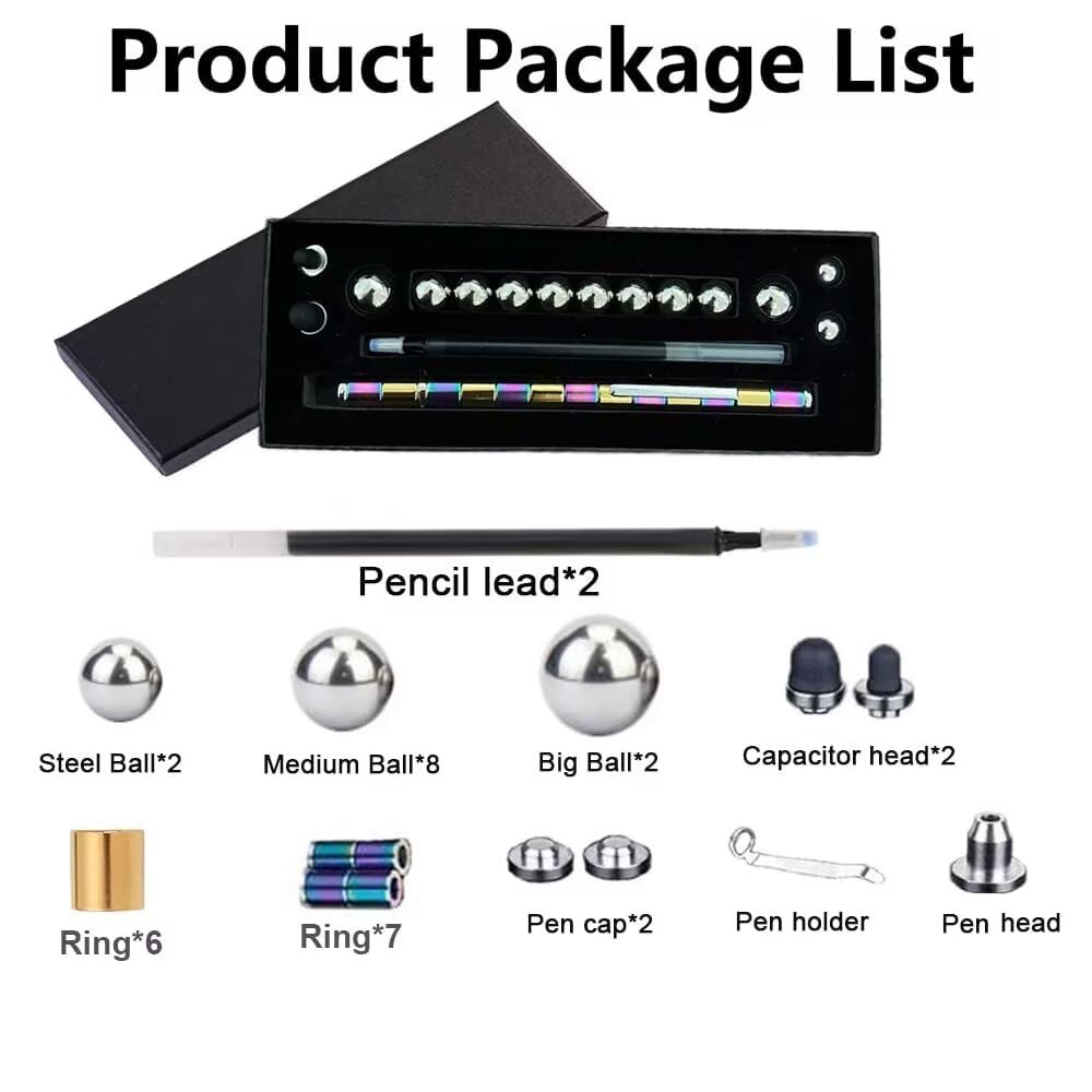 Cool Multifunctional Creative Writing 0.5mm Ballpoint Pens, Gift for adult or Friends