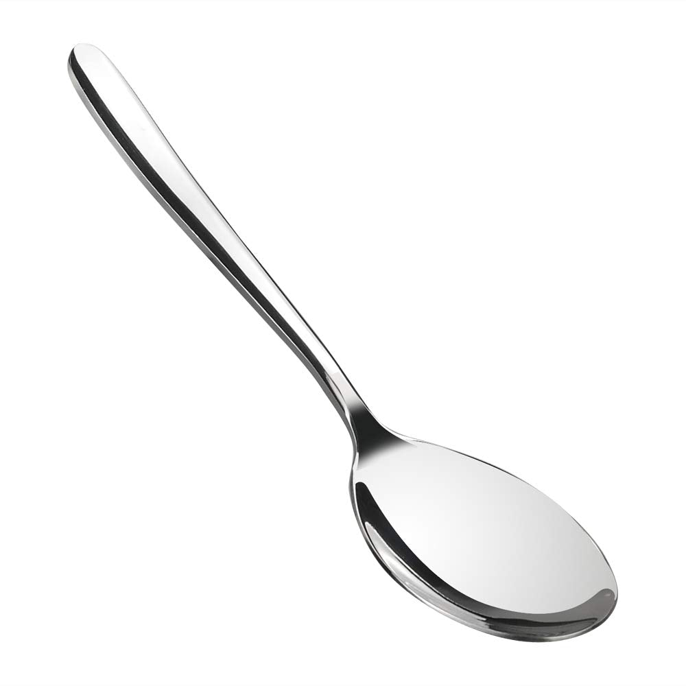Kekow 8-Piece Stainless Steel Buffet Serving Spoons, Large Serving Spoons