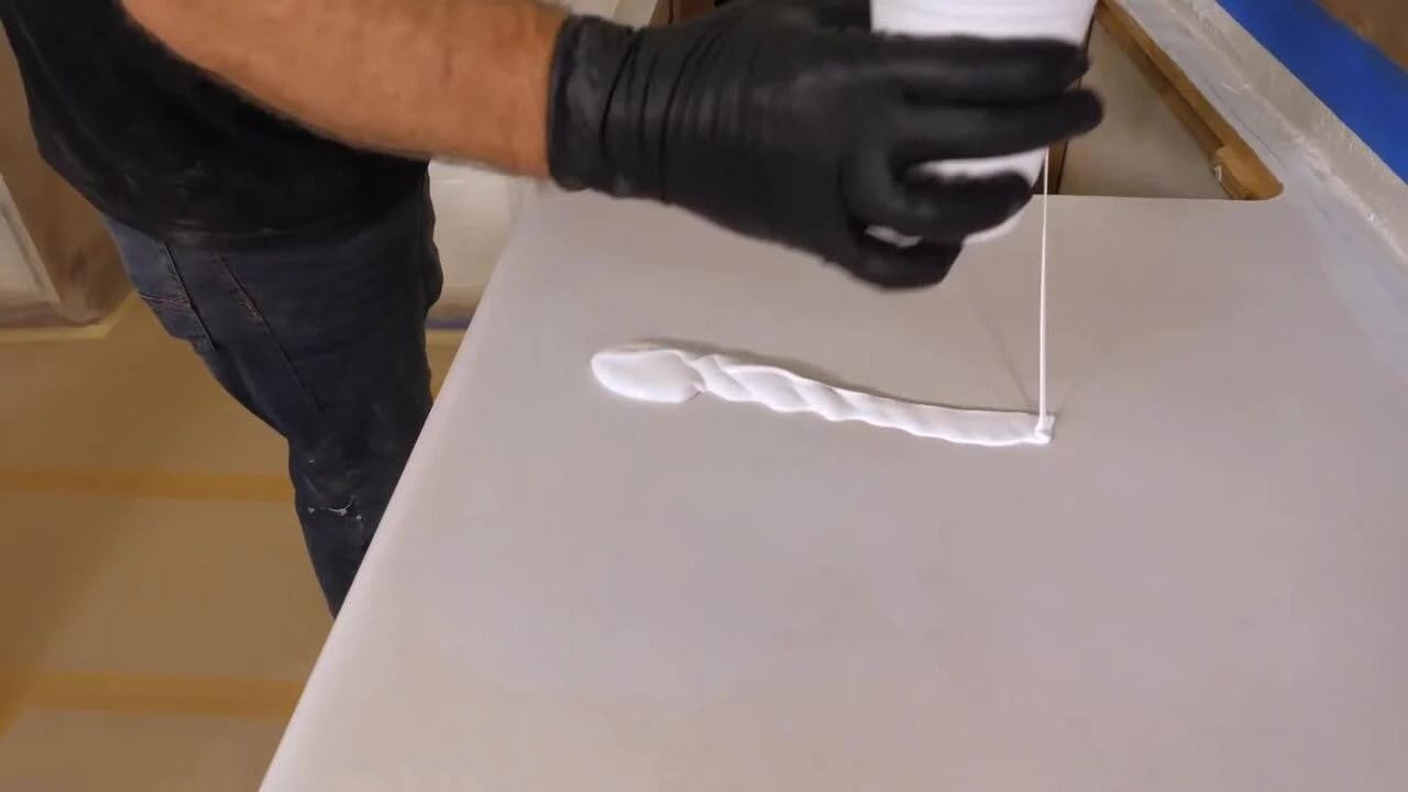 Stone Coat Countertops White Epoxy Undercoat - A Perfect Epoxy Paint and Primer for Coating MDF, Plywood, and Porous Materials, Ideal for DIY Epoxy Countertop Kit! (1 Quart, White)