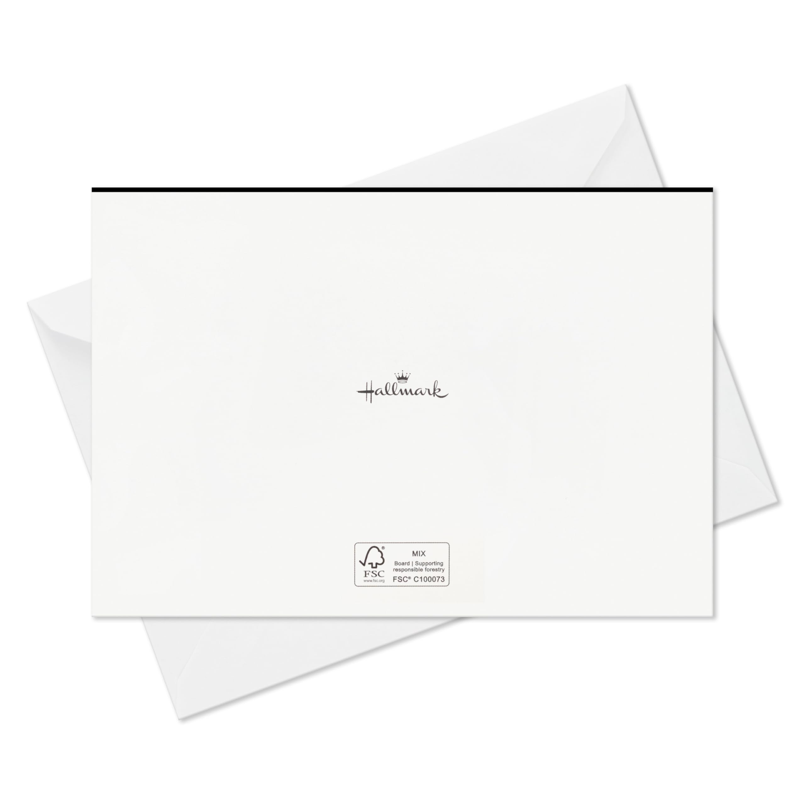 Hallmark Boxed Graduation Cards, Congrats Grad (40 Cards with Envelopes) Black, White and Gold