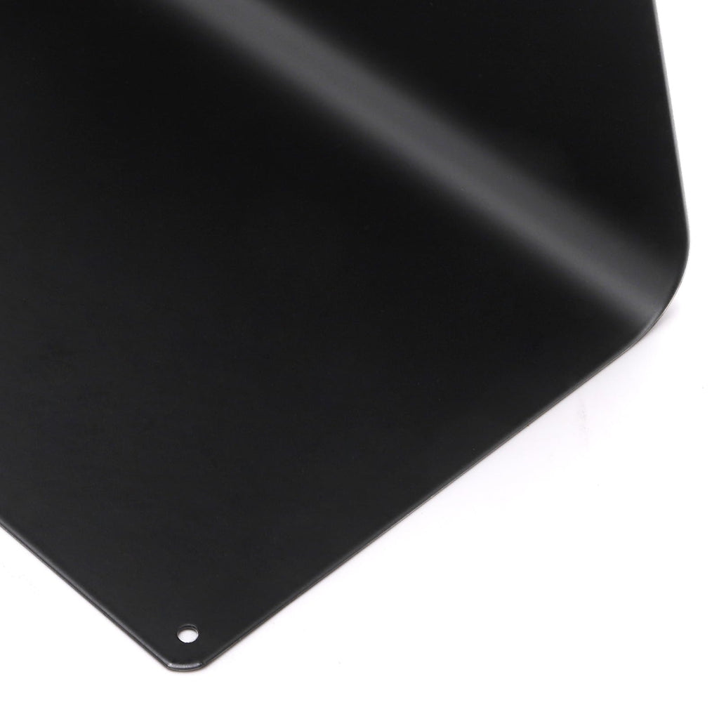 Bekith 2 Pack Magnetic Bulletin Board with Easel Stand, 11 x 9.8 Inch Magnetic Metal Board for Tabletop, Memo Display Board for Home, School, Kitchen, Office, Black