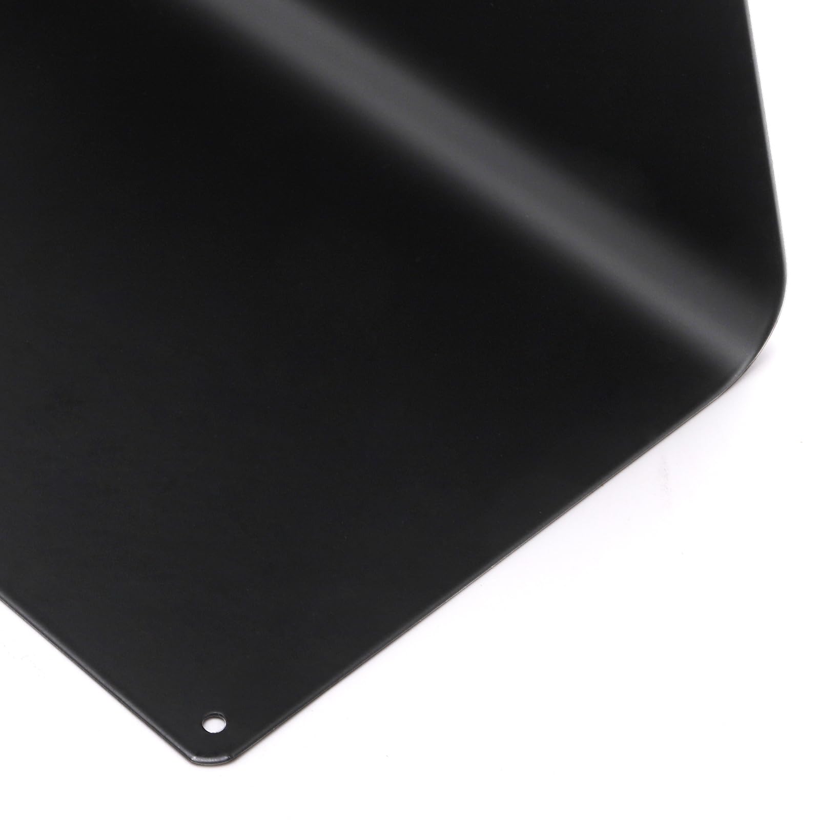 Bekith 2 Pack Magnetic Bulletin Board with Easel Stand, 11 x 9.8 Inch Magnetic Metal Board for Tabletop, Memo Display Board for Home, School, Kitchen, Office, Black