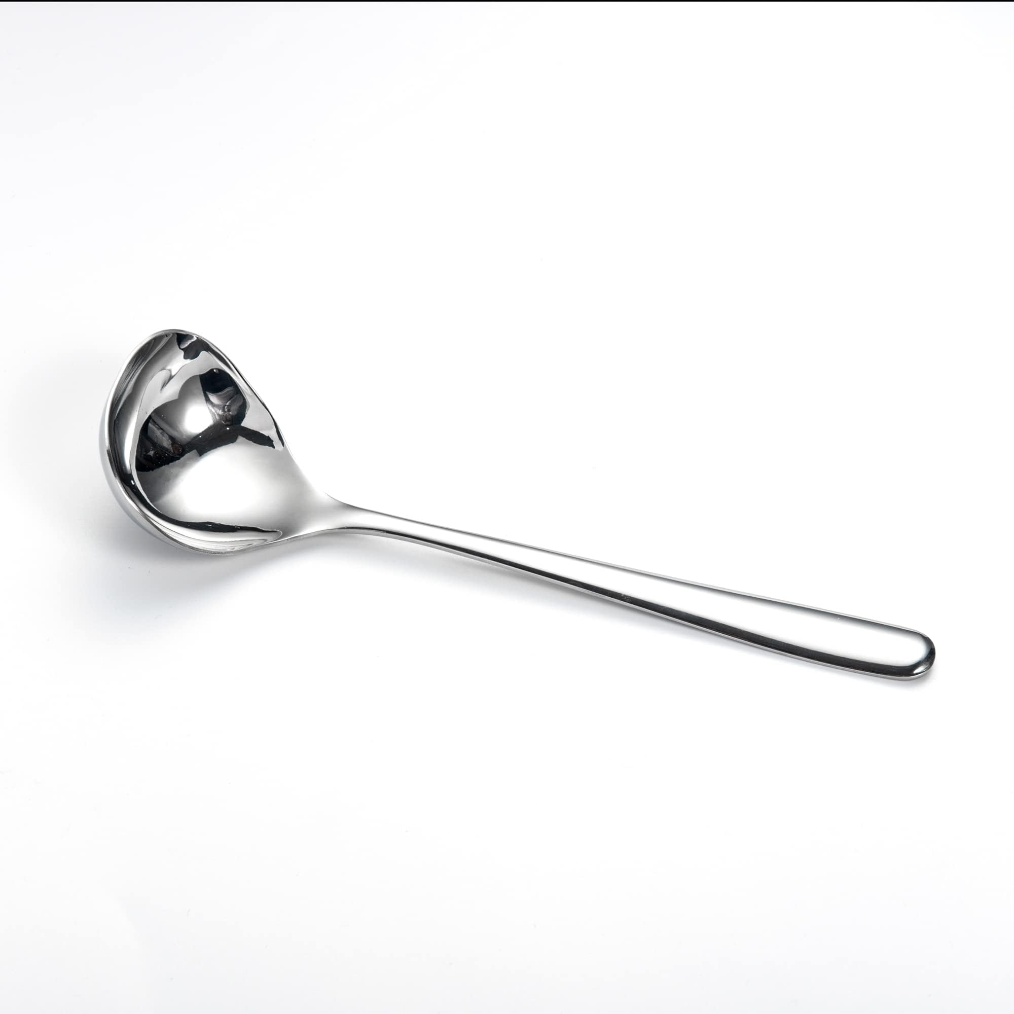 IMEEA Small Gravy Ladle SUS304 Stainless Steel Small Ladle for Sauce Serving Ladle, Set of 2
