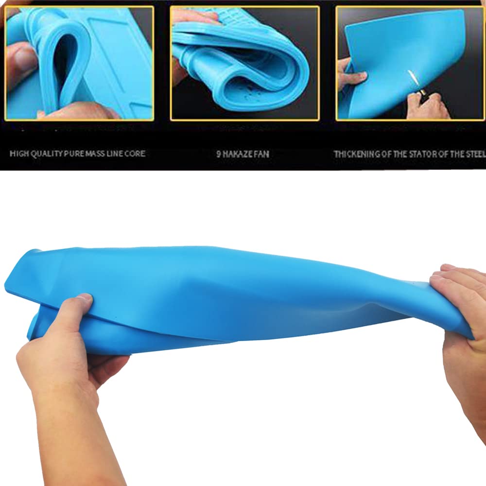 Heat Insulation Silicone Repair Mat with Scale Ruler and Screw Position for Soldering Iron, Phone and Computer Repair Size:17.9 x 11.8 Inches