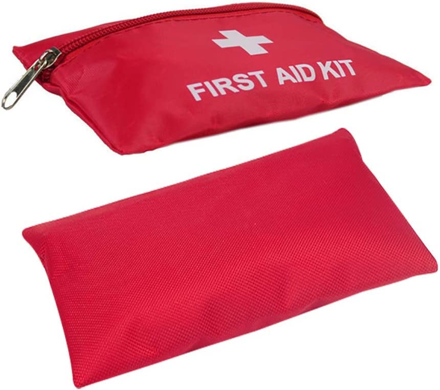 AOUTACC 12 Pack First Aid Kit Empty Bag, Travel Empty First Aid Kit Pouch for Emergency at Home, Office, Car, Outdoors, Boat, Camping, Hiking(Bag Only)