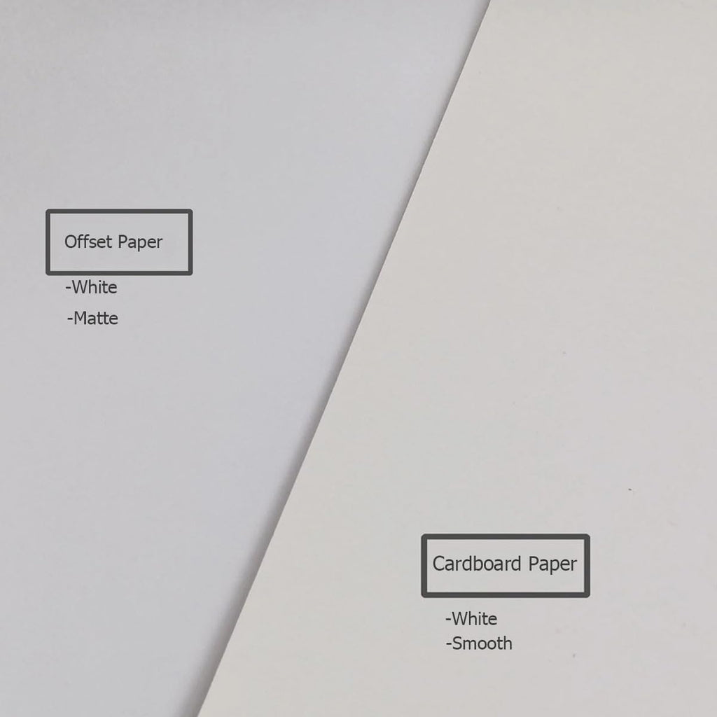White Cardstock 12x12inch Card Stock Cover Paper 50 Sheet 85lb / 230gsm Thick Craft Paper for Scrapbooking, Home, School, Office, Craft Painting Art Works