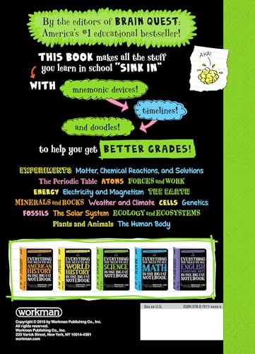 Ace Science in One Big Fat Notebook: The Complete Middle School Study Guide