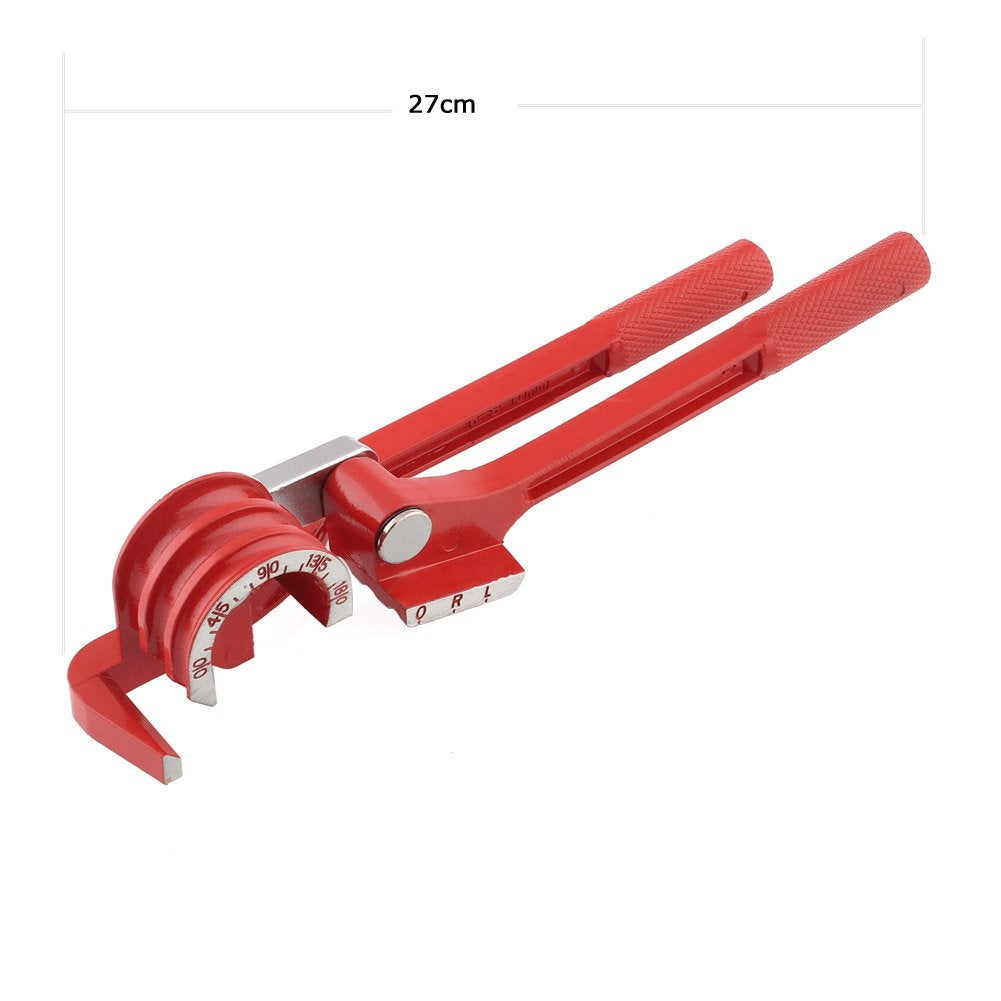 Tube Bender, Manual 3 In 1 180 Degree Tubing Pipe Bender Tool for 1/4in 5/16in 3/8in Copper Brass Aluminum and Thin Steel Pipes