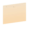 Pendaflex File Jackets, Letter Size, Manila, Flat No Expansion, Straight Cut Tab, Closed on 3 Sides, 100 Per Box, for Office, School, and Home Organization
