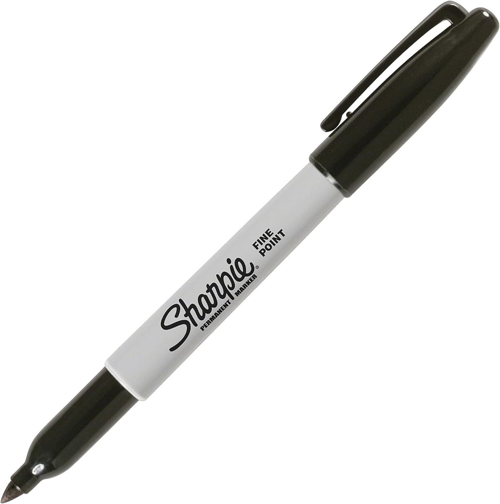 Sharpie Original Fine Permanent Black Marker - 25 Count
