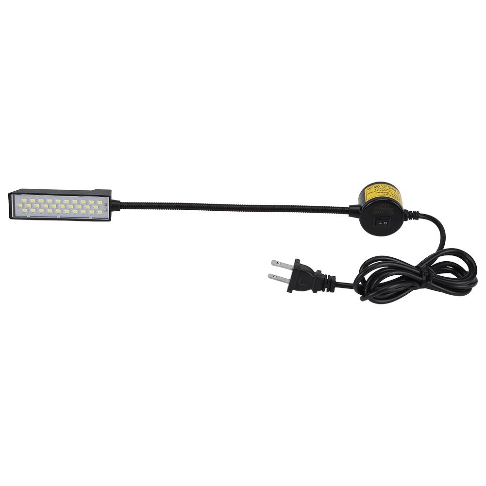 LED Light Magnetic Flexible Arm Multifunctional Worklight Daylight LEDs Craft Lights(US Plug 110V)