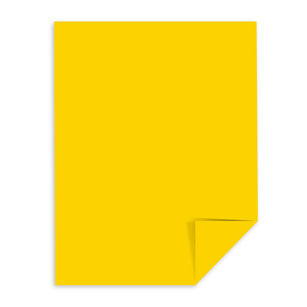 Neenah Astrobrights Premium Color Paper, 24 lb, 8.5 x 11 Inches, 500 Sheets, Sunburst Yellow