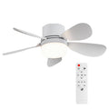 ASALL Socket Breeze Socket Fan Light with Remote Control, Portable Small Ceiling Fans with Lights for Bedroom, Kitchen, Living Room, with Dimming Function, 1000 Lumens, Screws into E26/E27