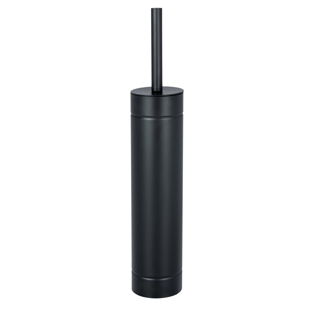 Bath Bliss Slender Toilet Brush with Weighted Base in Black