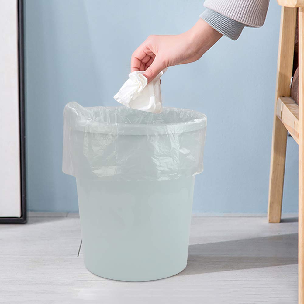 Readsky 1.2 Gallon Trash Bag, 5 L Small Garbage Bags for Bathroom, Gray, 225 Counts