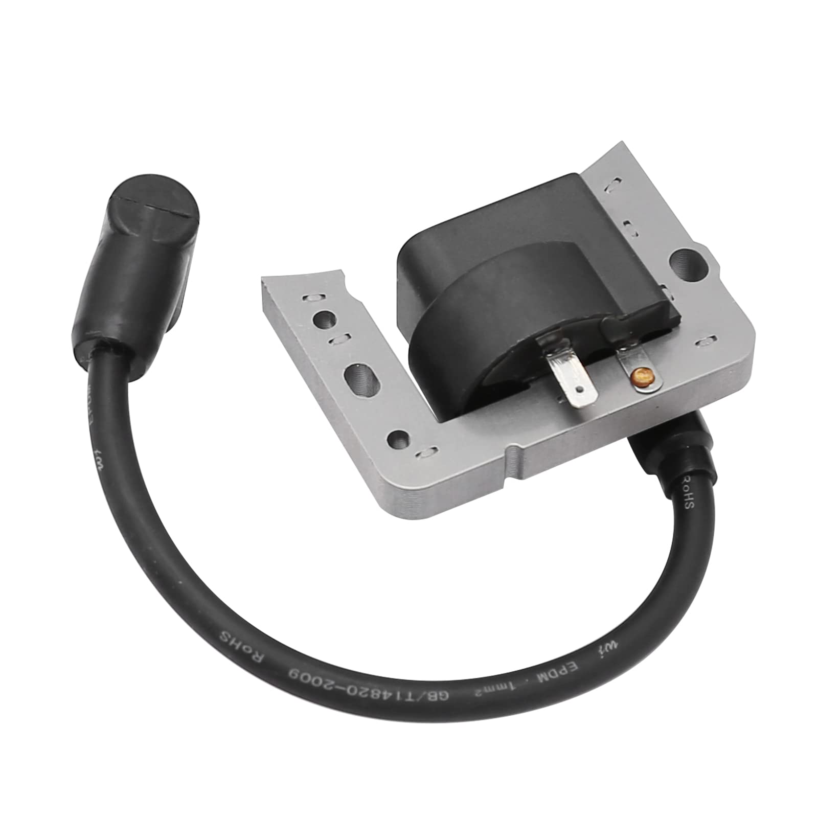 Ignition Coil Spark Plug Kit Replacement for Tecumseh AV520 LH195 OH195 TH139 TV085 TVM140 TVXL840 VLV126 LEV100 LEV115 LEV120 LV148A LV195EA OVRM105 OVRM120 Engine