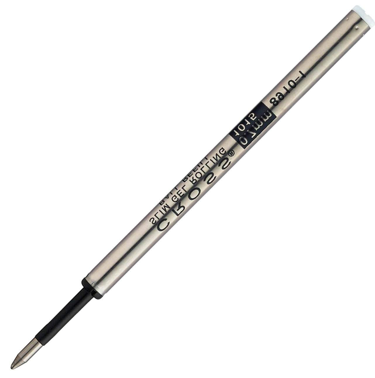 Cross Slim Gel Rolling Ball Rollerball Pen Refill, Black 8910-1
