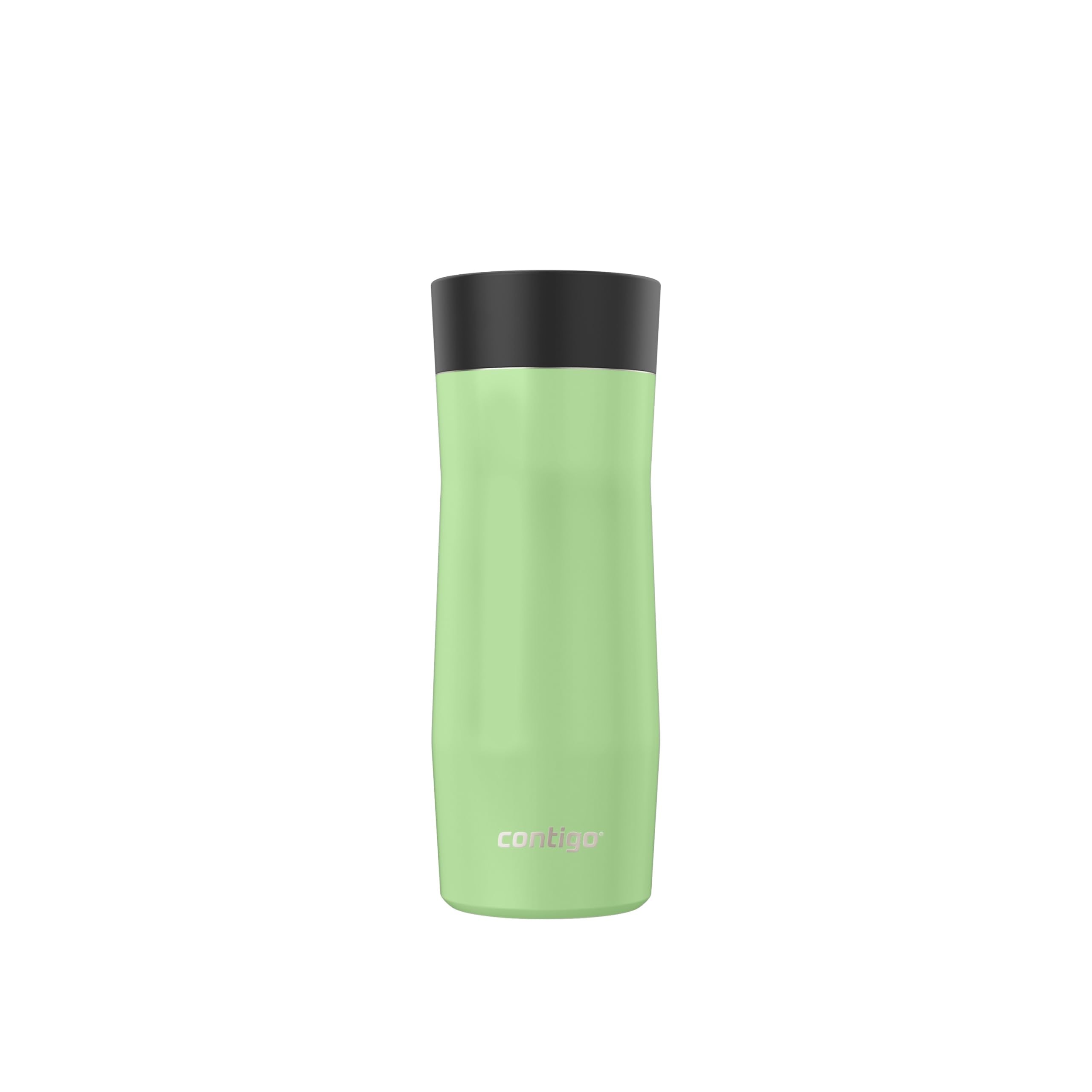 Contigo West Loop 3.0 Stainless Steel Travel Mug with Tea-Bag Hook & Spill-Proof Lid, Vacuum-Insulated Reusable Cup Coffee and Tea, 16 oz (473 mL), Cucumber - Keeps Drinks Hot up to 11 Hours