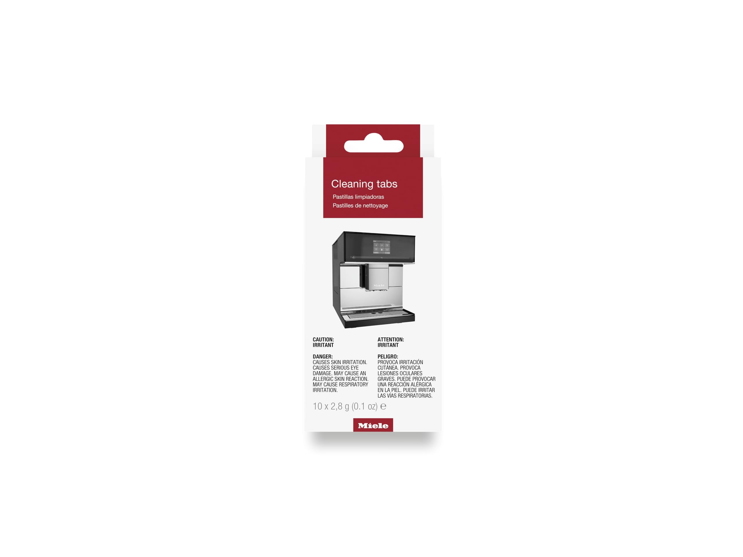 Miele Cleaning Tablets for Coffee Machines, 10 Tablets - 11201250