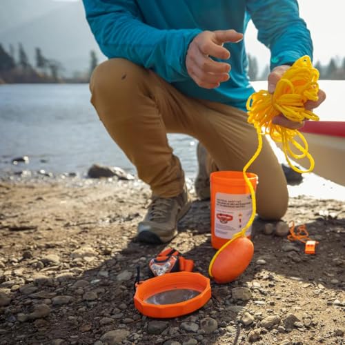 Pelican Nautical Safety Kit for Paddle Sports, Water Sports & Boating - Orange