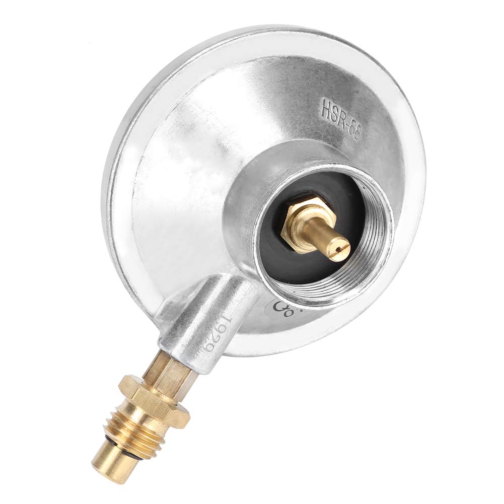 Camping Table Grill Regulator, Adjustable Pressure Regulator 1 Inch 20UNF, High-Flow BBQ Grill Control Valve for Outdoor Cooking, Portable Grilling, Campsite and RV Use