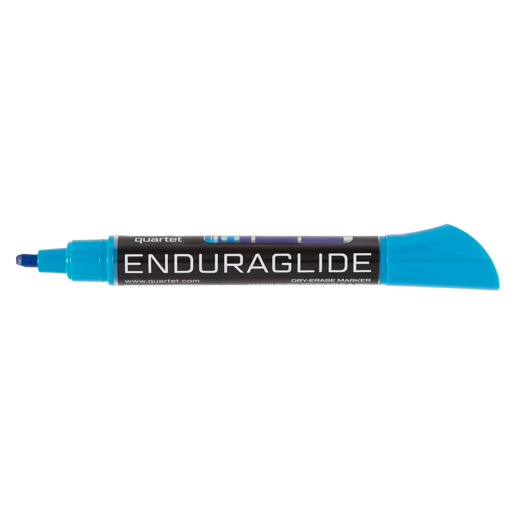 Quartet EnduraGlide Dry-Erase Markers, Chisel Tip, Bold Colour, Assorted Colours, 12-pack (6447459961)
