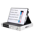 Small Dry Erase WhiteBoard Portable A4 Magnetic White Board Desktop Mini Drawing Notice Boards for Kid Student Writing & Drawing, School, Classroom, Home Use