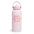 Mom Water Bottle, Cool Moms Club Bottles 32oz Stainless Steel Insulated with Lid, Mom Gifts from Daughter Son, Gifts for Mother's Day Christmas Birthday