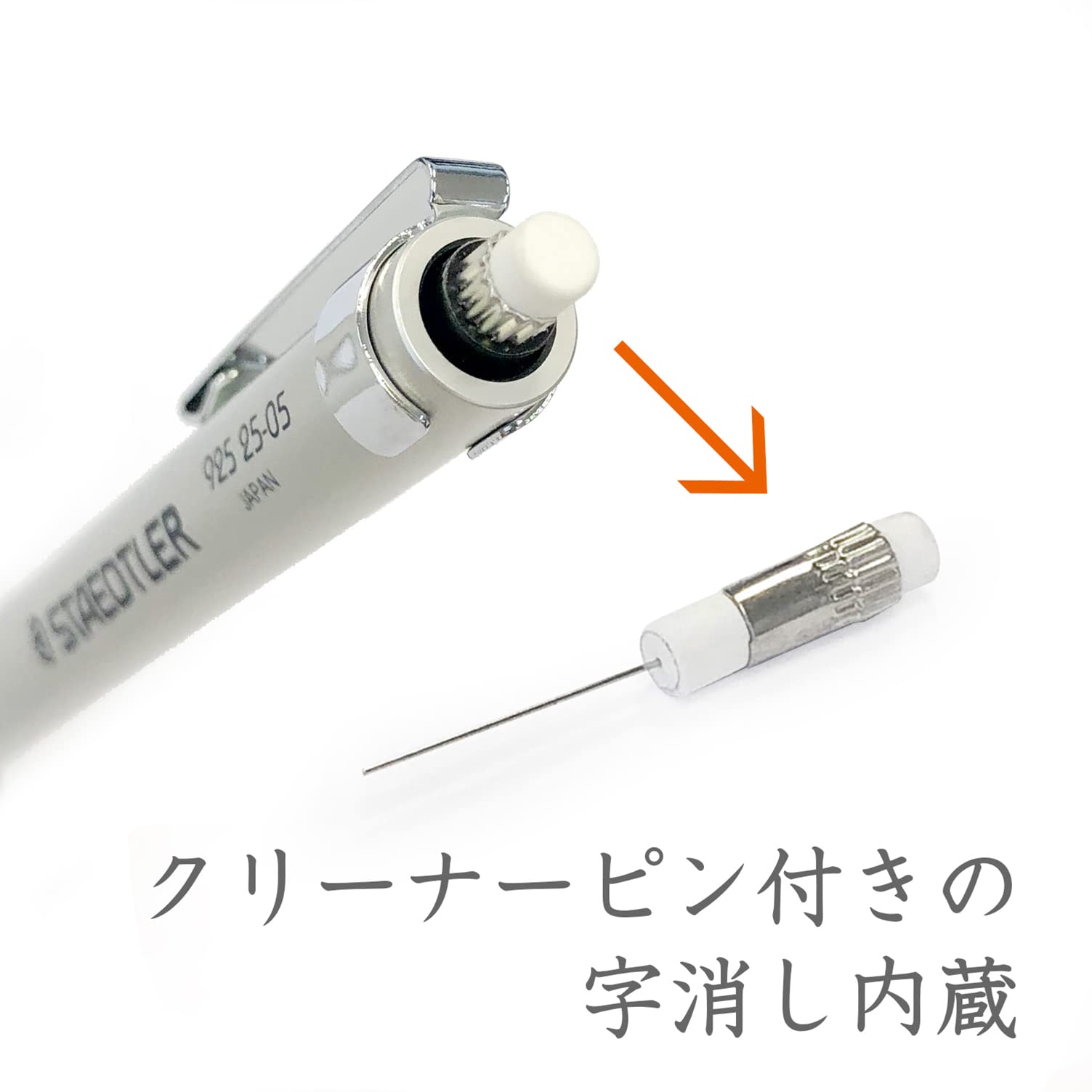 Staedtler 0.5mm Mechanical Pencil Silver Series (925 25-05)