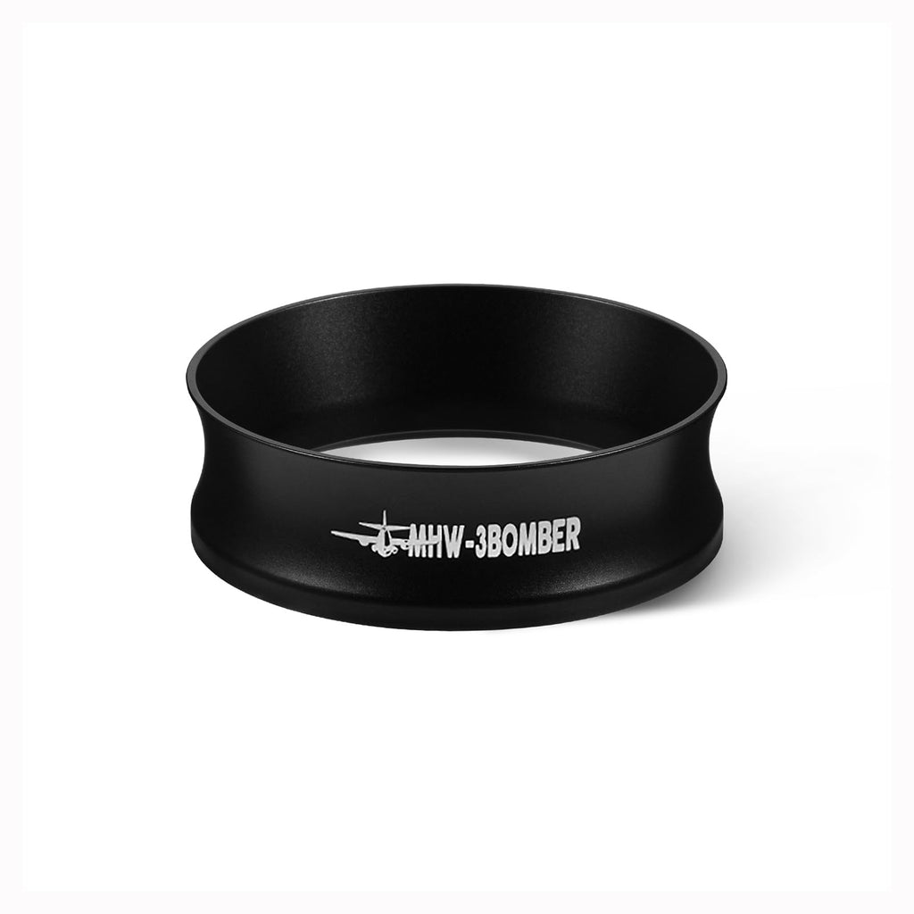 MHW-3BOMBER 58 mm Espresso Dosing Funnel Magnetic Coffee Dosing Ring Portafilter Funnel Barista Tools Compatible with 58 mm Portafilter DR5546B-OS